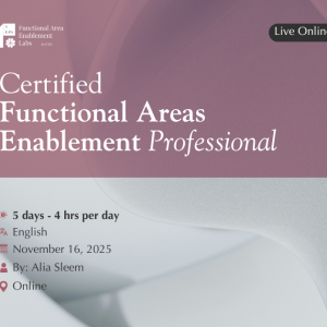 Certified Functional Area Enablement Practitioner