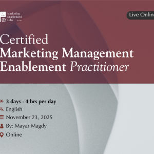 Certified Marketing Management Practitioner