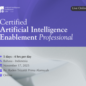 Certified AI Enablement Professional Live Online - Bahasa